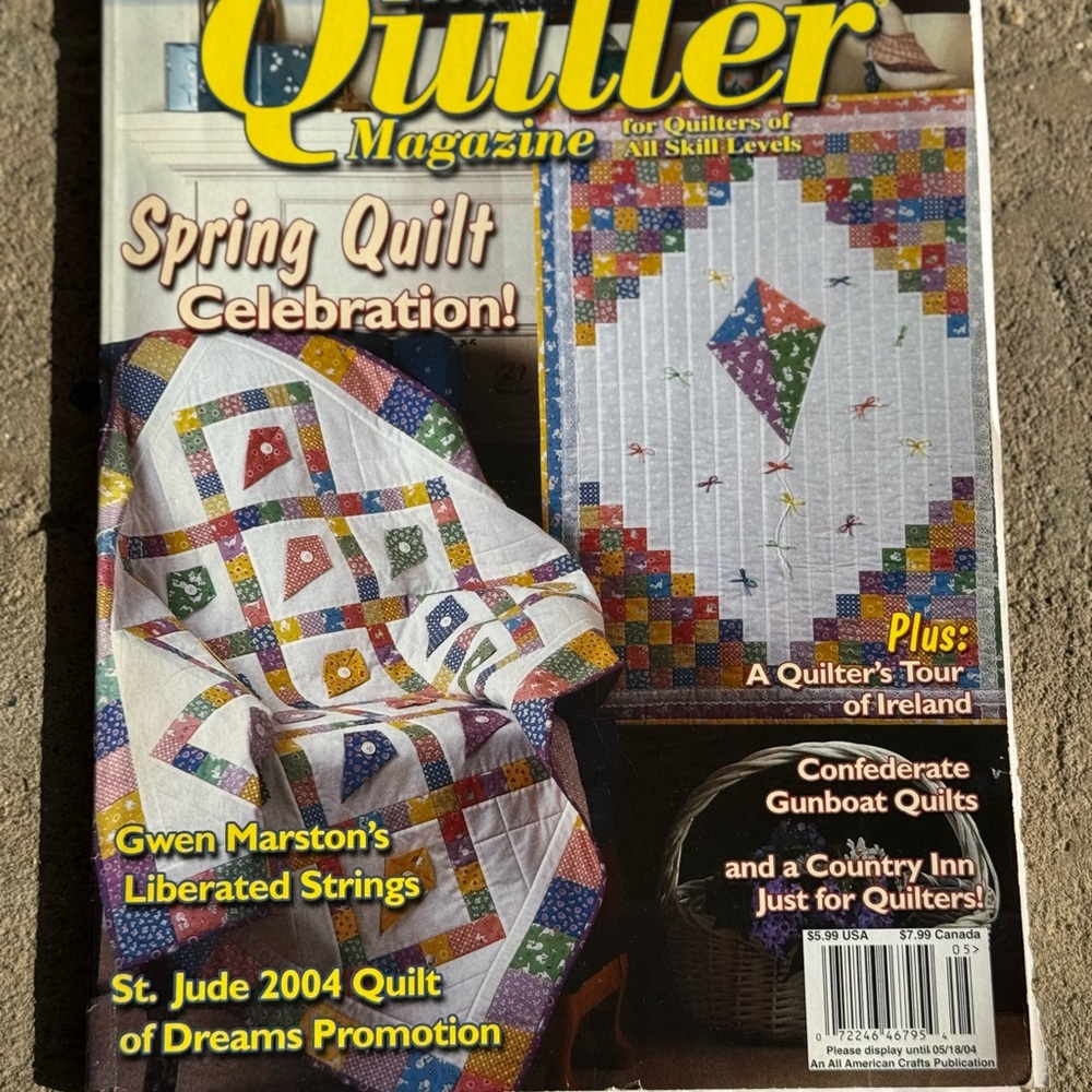 Quilter Magazine - Spring Quilt Celebration 2004 Vintage